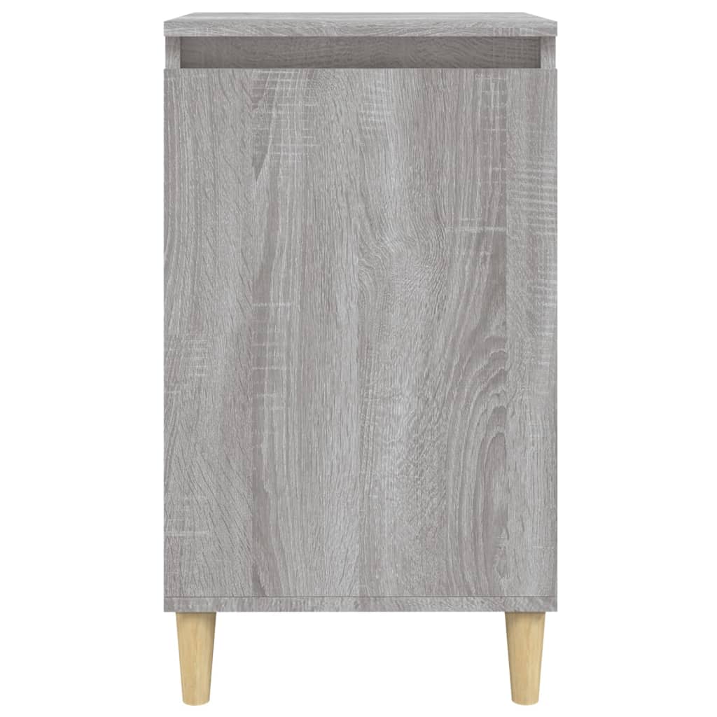Κομοδίνο Γκρι Sonoma 40x35x70 εκ. από Επεξεργασμένο Ξύλο