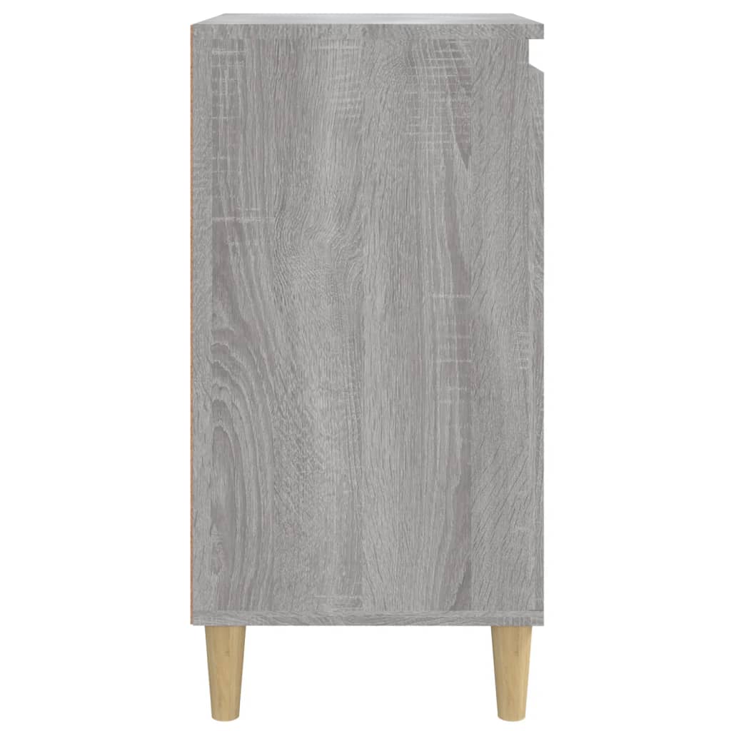 Κομοδίνο Γκρι Sonoma 40x35x70 εκ. από Επεξεργασμένο Ξύλο