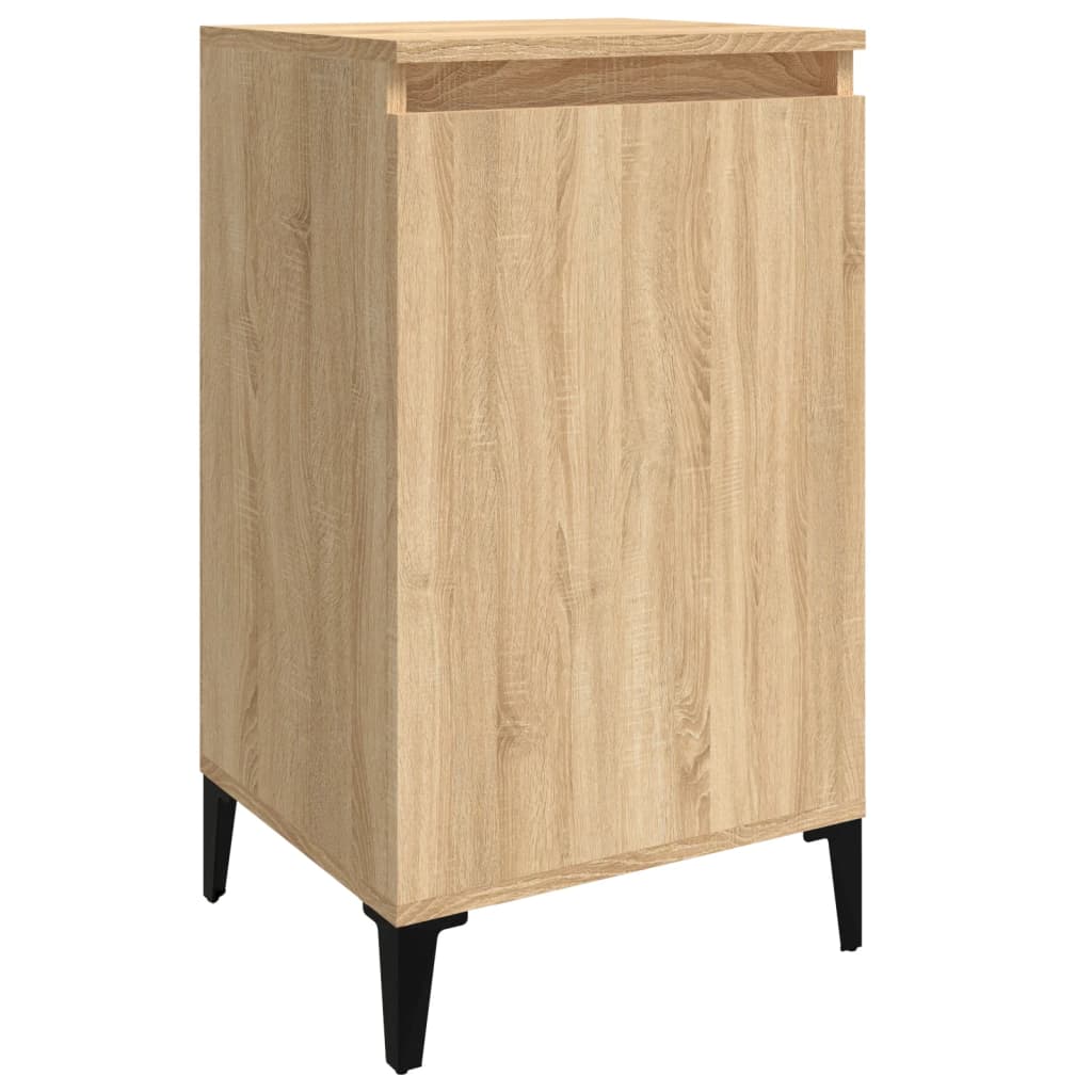 Κομοδίνο Sonoma Δρυς 40x35x70 εκ. από Επεξεργασμένο Ξύλο