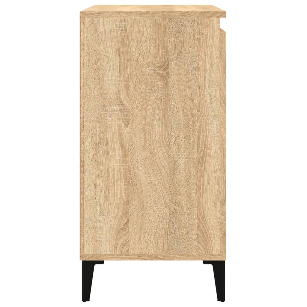 Κομοδίνο Sonoma Δρυς 40x35x70 εκ. από Επεξεργασμένο Ξύλο