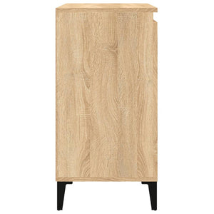 Κομοδίνο Sonoma Δρυς 40x35x70 εκ. από Επεξεργασμένο Ξύλο