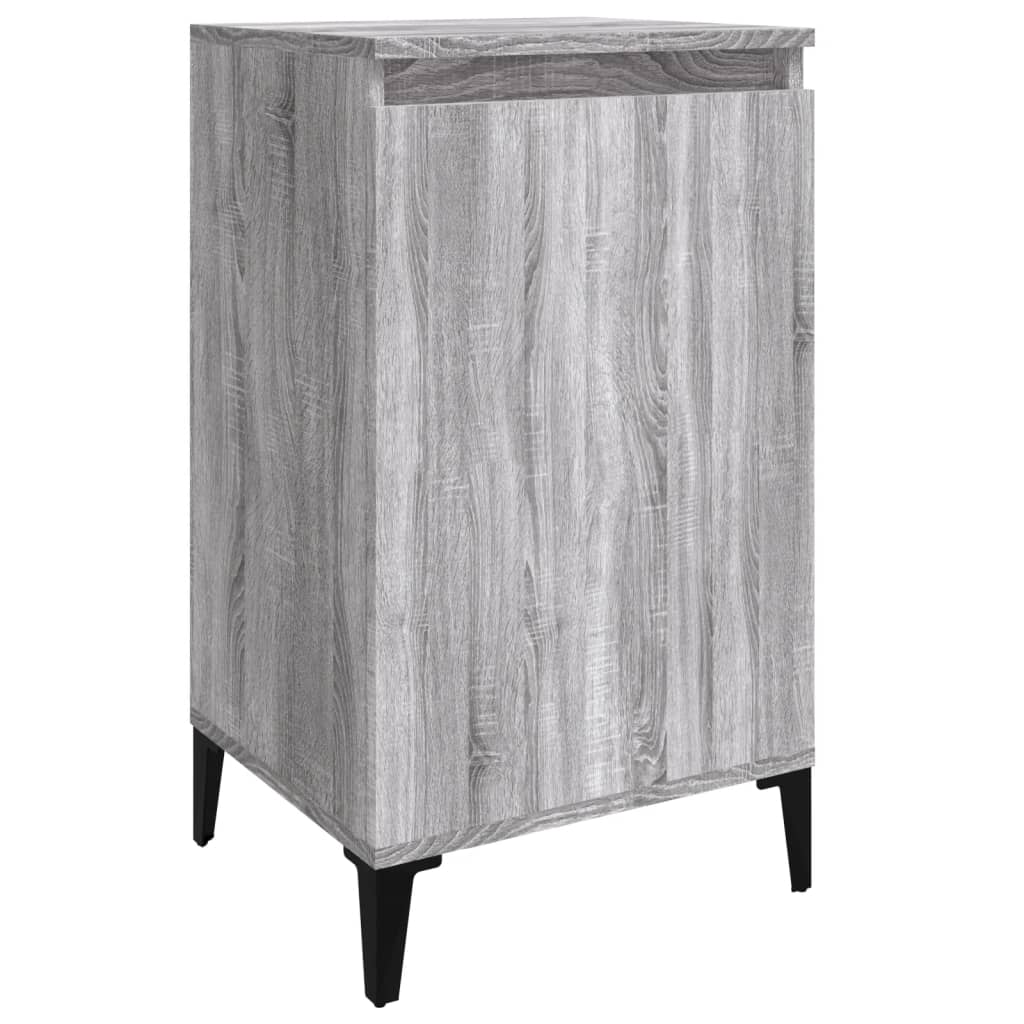 Κομοδίνο Γκρι Sonoma 40x35x70 εκ. από Επεξεργασμένο Ξύλο