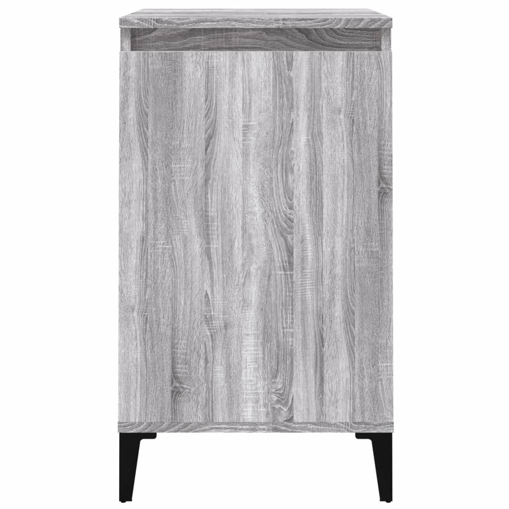 Κομοδίνο Γκρι Sonoma 40x35x70 εκ. από Επεξεργασμένο Ξύλο