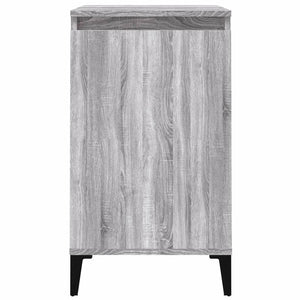 Κομοδίνο Γκρι Sonoma 40x35x70 εκ. από Επεξεργασμένο Ξύλο