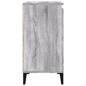 Κομοδίνο Γκρι Sonoma 40x35x70 εκ. από Επεξεργασμένο Ξύλο