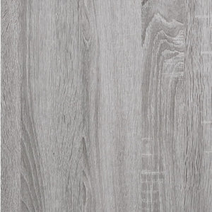 Κομοδίνο Γκρι Sonoma 40x35x70 εκ. από Επεξεργασμένο Ξύλο