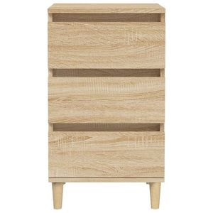 Κομοδίνο Sonoma Δρυς 40x35x70 εκ. από Επεξεργασμένο Ξύλο