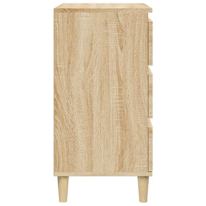 Κομοδίνο Sonoma Δρυς 40x35x70 εκ. από Επεξεργασμένο Ξύλο