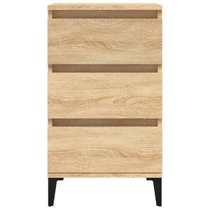 Κομοδίνο Sonoma Δρυς 40x35x70 εκ. από Επεξεργασμένο Ξύλο