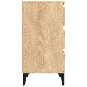 Κομοδίνο Sonoma Δρυς 40x35x70 εκ. από Επεξεργασμένο Ξύλο