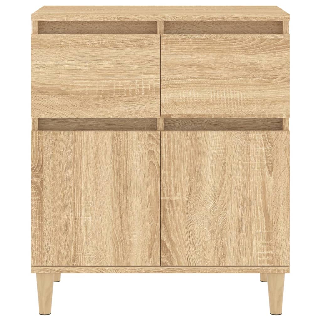 Συρταριέρα Sonoma Δρυς 60x35x70 εκ. Επεξεργασμένο Ξύλο