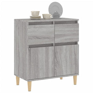 Ντουλάπι Γκρι Sonoma 60x35x70 εκ. από Επεξεργασμένο Ξύλο