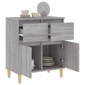 Ντουλάπι Γκρι Sonoma 60x35x70 εκ. από Επεξεργασμένο Ξύλο