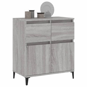 Ντουλάπι Γκρι Sonoma 60x35x70 εκ. από Επεξεργασμένο Ξύλο