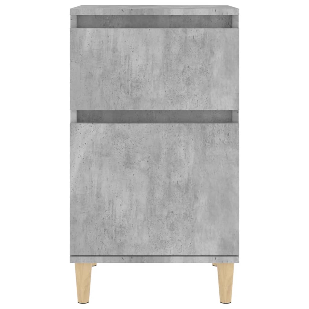 Κομοδίνο Γκρι Σκυροδέματος 40x35x70 εκ. - Pakobazaar