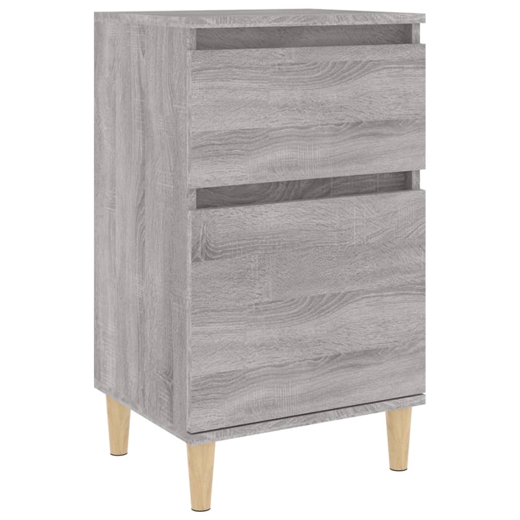 Κομοδίνο Γκρι Sonoma 40x35x70 εκ.