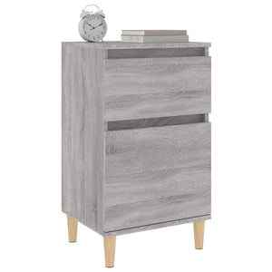 Κομοδίνο Γκρι Sonoma 40x35x70 εκ.