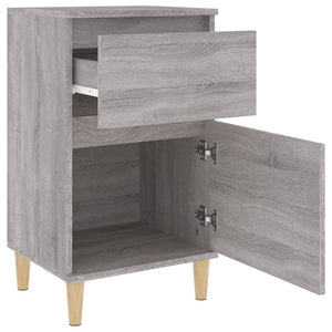 Κομοδίνο Γκρι Sonoma 40x35x70 εκ.