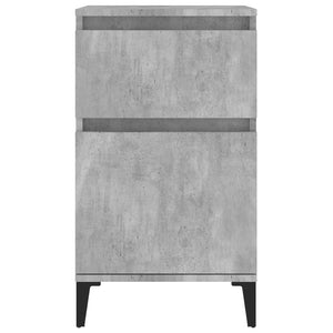 Κομοδίνο Γκρι Σκυροδέματος 40x35x70 εκ.