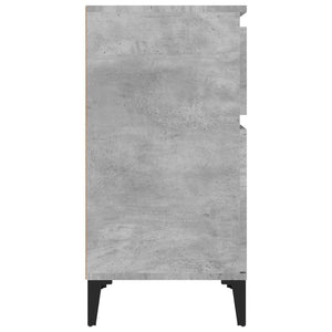 Κομοδίνο Γκρι Σκυροδέματος 40x35x70 εκ.