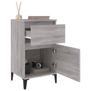 Κομοδίνο Γκρι Sonoma 40x35x70 εκ.