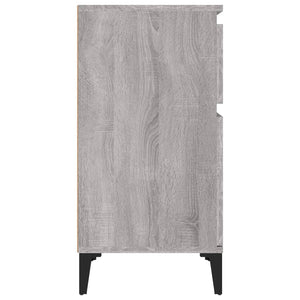 Κομοδίνο Γκρι Sonoma 40x35x70 εκ.