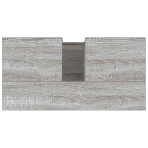 Ντουλάπι Μπάνιου Γκρι Sonoma 65x33x60 εκ. Επεξεργασμένο Ξύλο - Pakobazaar