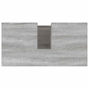 Ντουλάπι Μπάνιου Γκρι Sonoma 65x33x60 εκ. Επεξεργασμένο Ξύλο