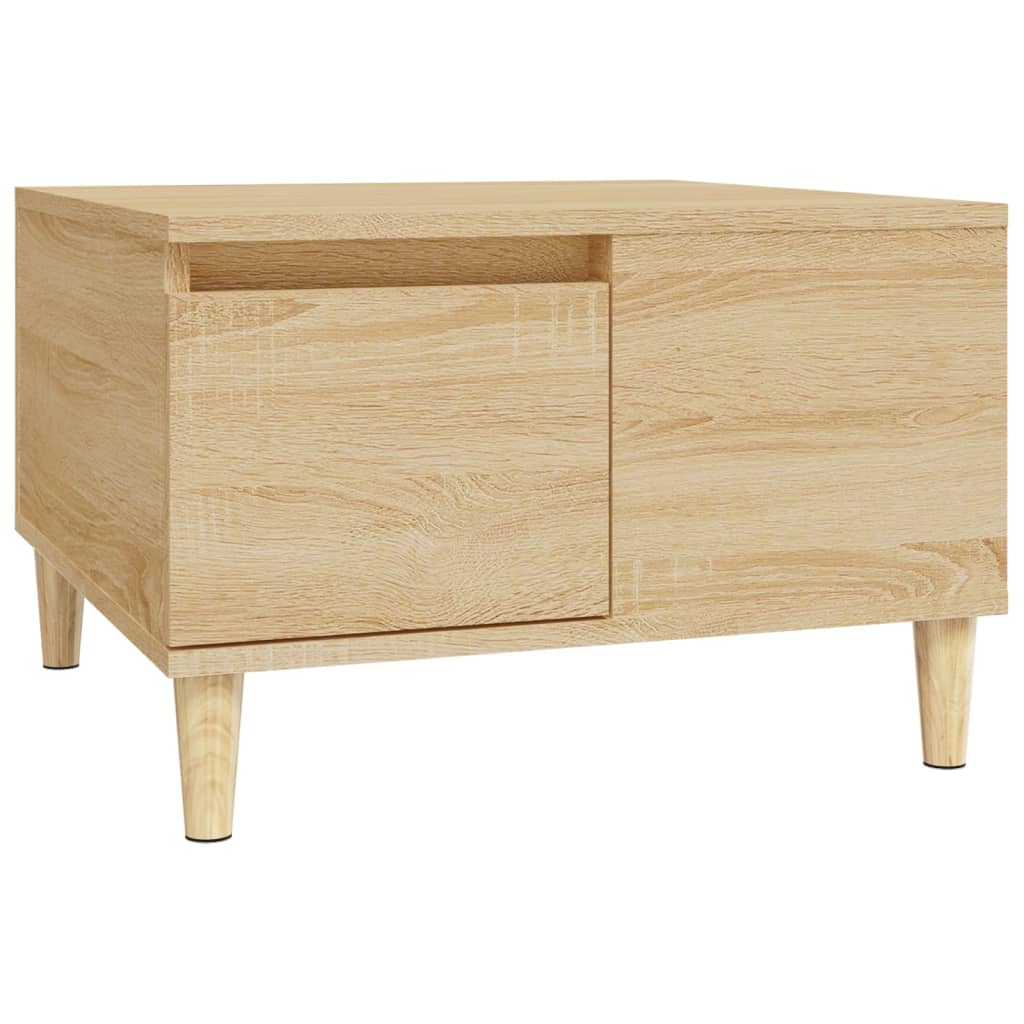 Τραπεζάκι Σαλονιού Sonoma Δρυς 55x55x36,5εκ. Επεξεργασμένο Ξύλο