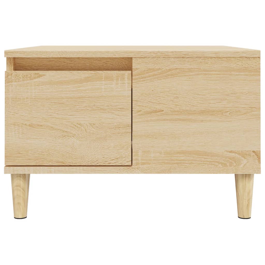 Τραπεζάκι Σαλονιού Sonoma Δρυς 55x55x36,5εκ. Επεξεργασμένο Ξύλο