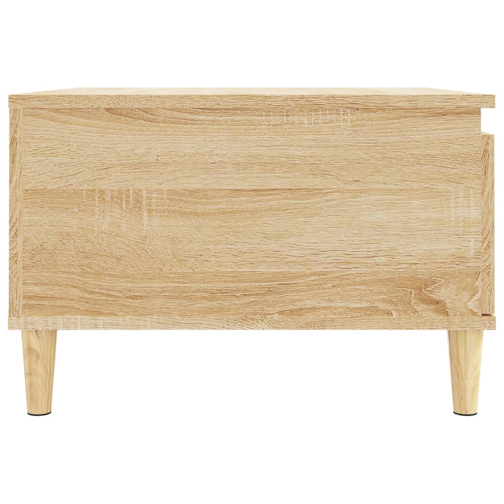 Τραπεζάκι Σαλονιού Sonoma Δρυς 55x55x36,5εκ. Επεξεργασμένο Ξύλο