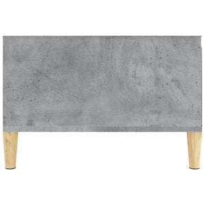 Τραπεζάκι Σαλονιού Γκρι Σκυρ. 55x55x36,5 εκ. Επεξεργ. Ξύλο