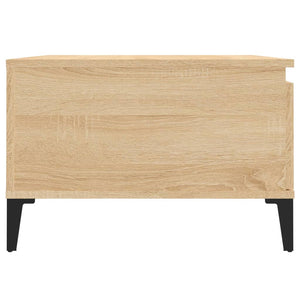Τραπεζάκι Σαλονιού Sonoma Δρυς 55x55x36,5εκ. Επεξεργασμένο Ξύλο