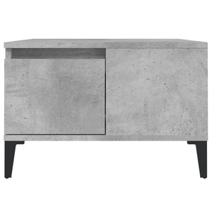Τραπεζάκι Σαλονιού Γκρι Σκυρ. 55x55x36,5 εκ. Επεξεργ. Ξύλο
