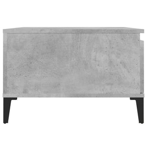 Τραπεζάκι Σαλονιού Γκρι Σκυρ. 55x55x36,5 εκ. Επεξεργ. Ξύλο