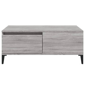 Τραπεζάκι Σαλονιού Γκρι Sonoma 90x50x36,5εκ. Επεξεργασμένο Ξύλο