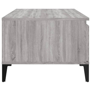 Τραπεζάκι Σαλονιού Γκρι Sonoma 90x50x36,5εκ. Επεξεργασμένο Ξύλο