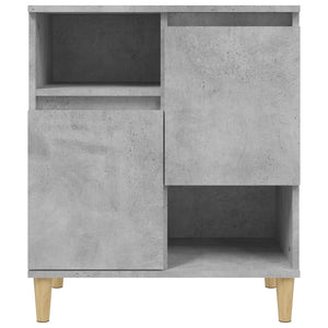 Ντουλάπι Γκρι Σκυροδέματος 60x35x70 εκ. Επεξεργασμένο Ξύλο