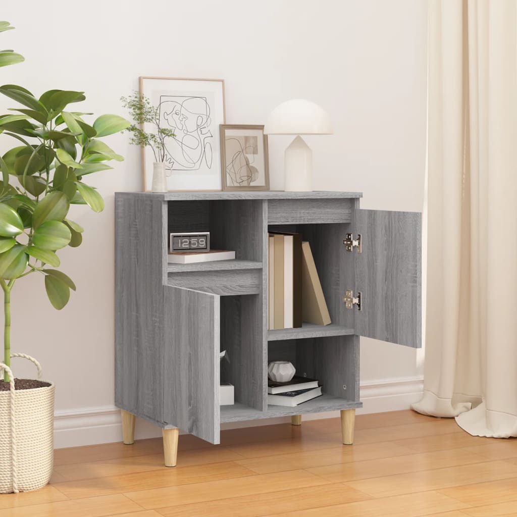 Ντουλάπι Γκρι Sonoma 60x35x70 εκ. από Επεξεργασμένο Ξύλο
