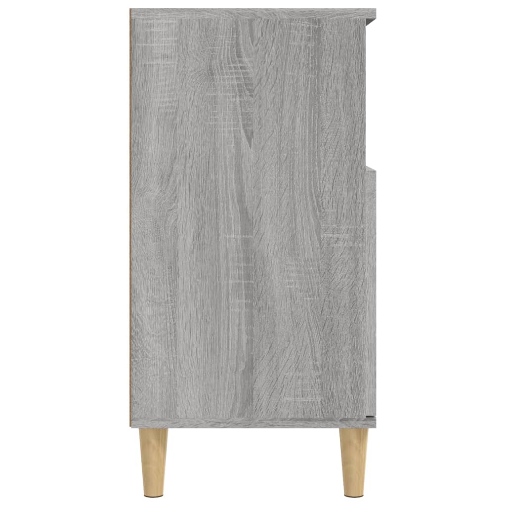 Ντουλάπι Γκρι Sonoma 60x35x70 εκ. από Επεξεργασμένο Ξύλο