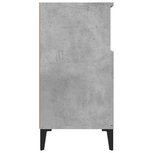 Ντουλάπι Γκρι Σκυροδέματος 60x35x70 εκ. Επεξεργασμένο Ξύλο