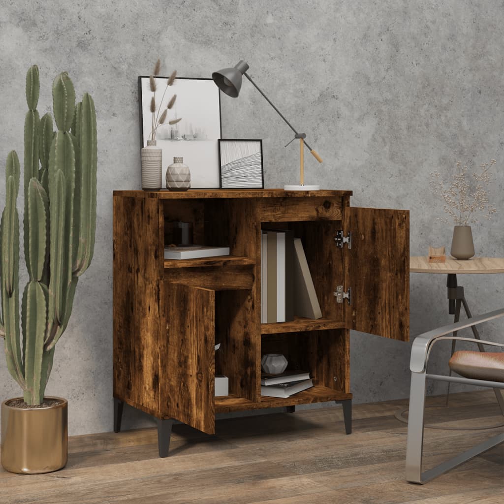 Ντουλάπι Καπνιστή Δρυς 60x35x70 εκ. από Επεξεργασμένο Ξύλο - Pakobazaar