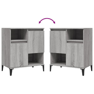 Ντουλάπι Γκρι Sonoma 60x35x70 εκ. από Επεξεργασμένο Ξύλο