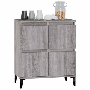 Ντουλάπι Γκρι Sonoma 60x35x70 εκ. από Επεξεργασμένο Ξύλο - Pakobazaar