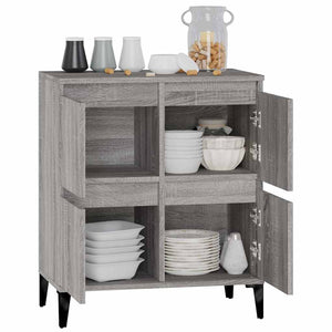 Ντουλάπι Γκρι Sonoma 60x35x70 εκ. από Επεξεργασμένο Ξύλο - Pakobazaar