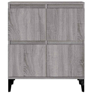 Ντουλάπι Γκρι Sonoma 60x35x70 εκ. από Επεξεργασμένο Ξύλο - Pakobazaar