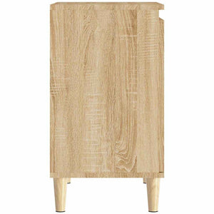 Ντουλάπι Νιπτήρα Sonoma Δρυς 58x33x60 εκ. Επεξεργασμένο Ξύλο