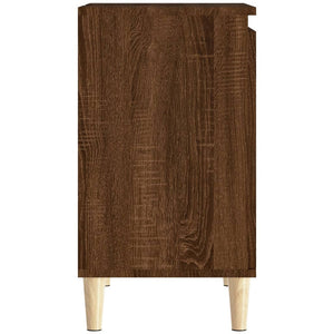 Ντουλάπι Νιπτήρα Καφέ Δρυς 58x33x60 εκ. Επεξεργασμένο Ξύλο