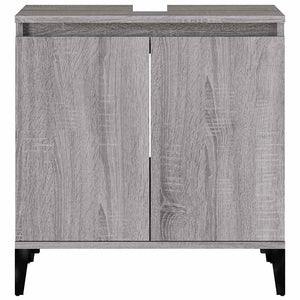 Ντουλάπι Νιπτήρα Grey Sonoma 58 x 33 x 60 εκ. Επεξεργ. Ξύλο