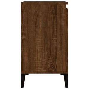 Ντουλάπι Νιπτήρα Καφέ Δρυς 58x33x60 εκ. Επεξεργασμένο Ξύλο
